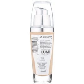 L'Oréal Paris True Match Lumi Healthy Luminous Makeup, W3 Nude Beige, 1 fl. oz.
