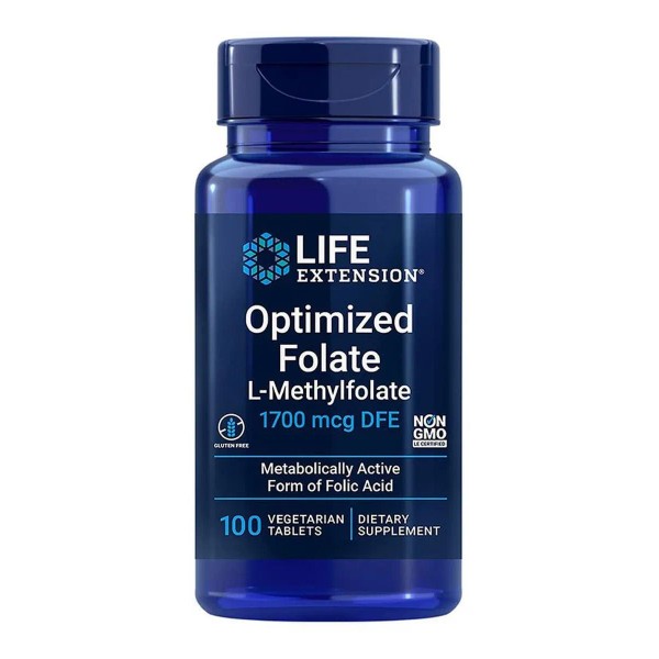 Folato De Metilo 1700 Mcg 100 Tabletas - Producto Original