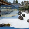 Yeemous Mini Zen Garden Kit for Desk, 12x8 Sand Tray
