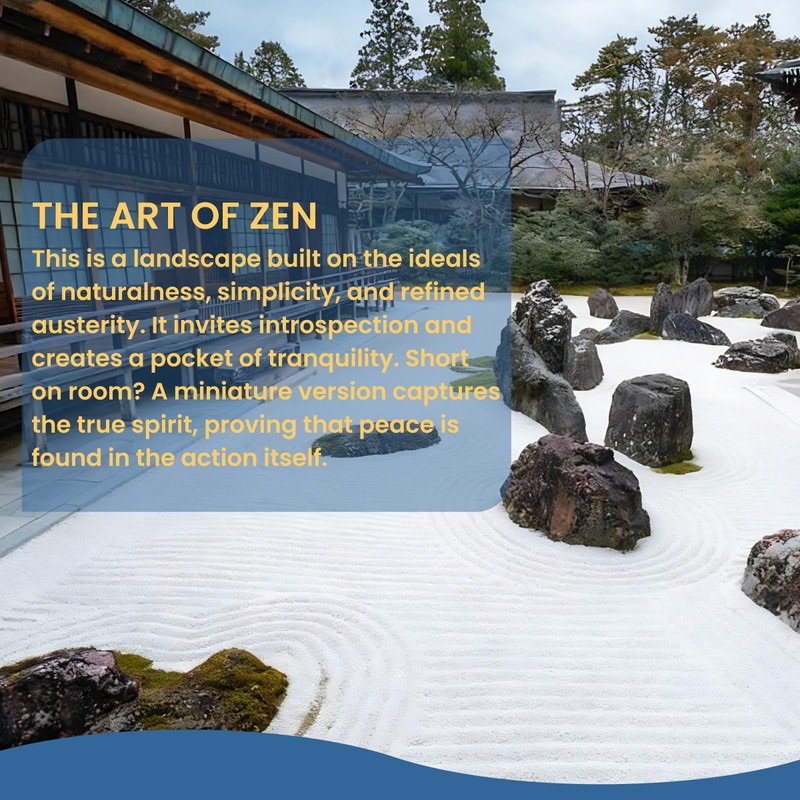 Yeemous Mini Zen Garden Kit for Desk, 12x8 Sand Tray