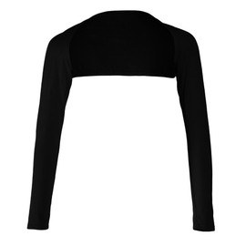 Baoblaze Fashion Women’s Soft Long Sleeved Elastic Modal Arm Cover Shrug Hijab Tops Muslim, Black, as described