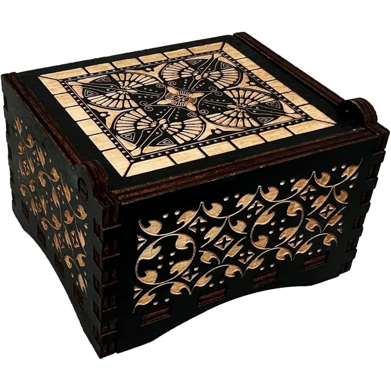 Teykst Remember Me Wood Music Box for Father's Day Birthday