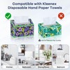 Acrylic Hand Towel Box Cover Compatible with Kleenex Disposable Hand
