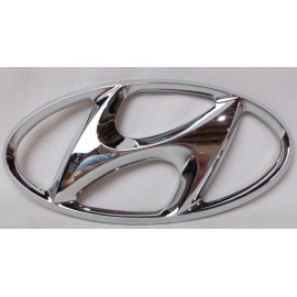 Se adapta a Hyundai Santa Fe "H" puerta levadiza emblema símbolo marca 2000-2006