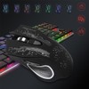 Wired Mouse LED Luminous 6 Key USB Home Office Gaming