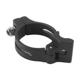Enwye Aluminum Alloy Black Front Derailleur Adapter Clamp Ring 31 8mm Diameter for Bicycle Gear System Component​