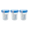 Sterile Specimen Cups with Lids: 4oz Transparent Urine Collection Cup