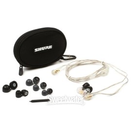 Shure SE215 Sound Isolating Earphones - Clear