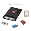 Fireproof Money Document File Bag Pouch Cash Bank Cards Passport