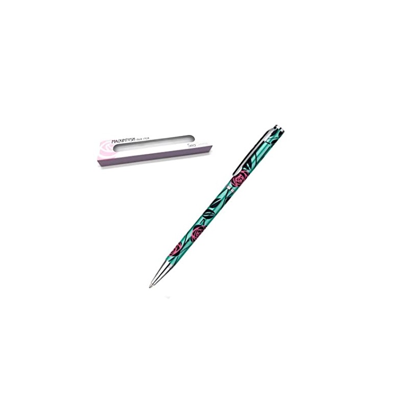 Sea Gems Womens Decorative Gift Boxed Pen - Red Rose