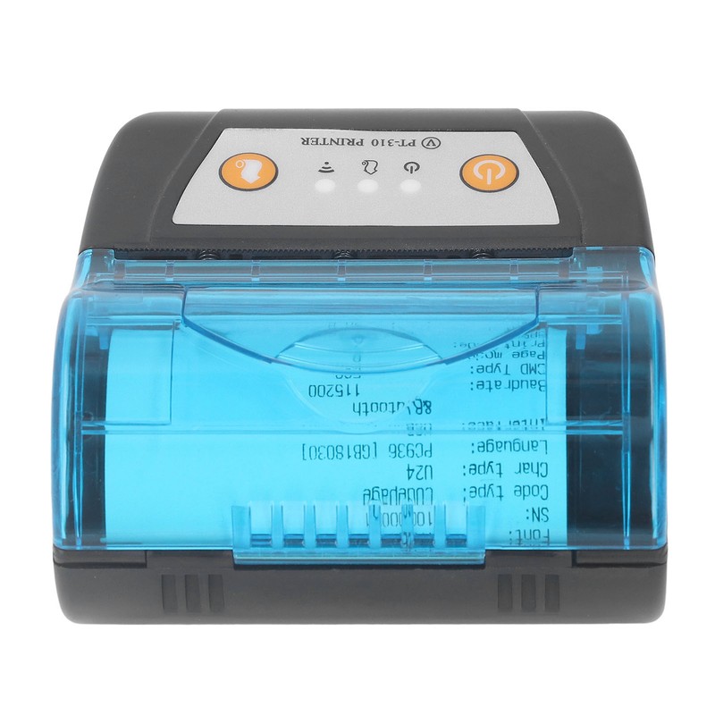80mm Bluetooth Receipt Printer Portable Label Printer Wireless Thermal Printing