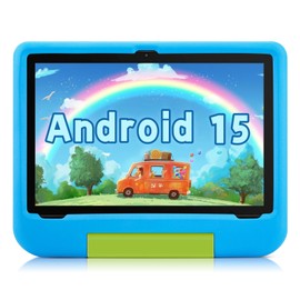 Android 15 Tablet for Kids – Kids Tablet with 10.1” Display, 8GB+64GB, Octa-Core, WiFi 6, 5000mAh, Parental Controls & Pre-Installed Kids Apps, Tablets with EVA Case