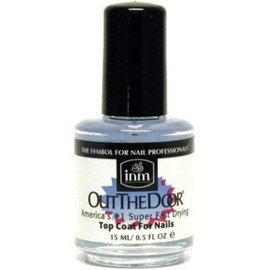 INM Out The Door Super Fast Drying Top Coat (INM Out The Door Top Coat, 0.5 oz (Pack of 4))