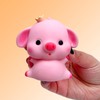 funnysquee Pink Pig Squishies Toy Stress Relief Kawaii Soft Animal