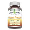 Amazing Formulas Ginseng Energía Y Rendimiento 120 Cápsulas Sin Sabor