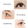 Fine Brush Mascara, Waterproof Mascara for Short/Sparse Eyelashes, Volume, Long