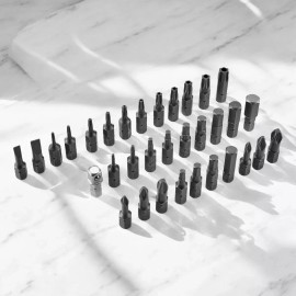 Icon Professional Locking Flex Head Ratchet and Bit Set 35-Piece