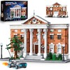 HiDectee Future Clock House Building Blocks with Retro Sports Car