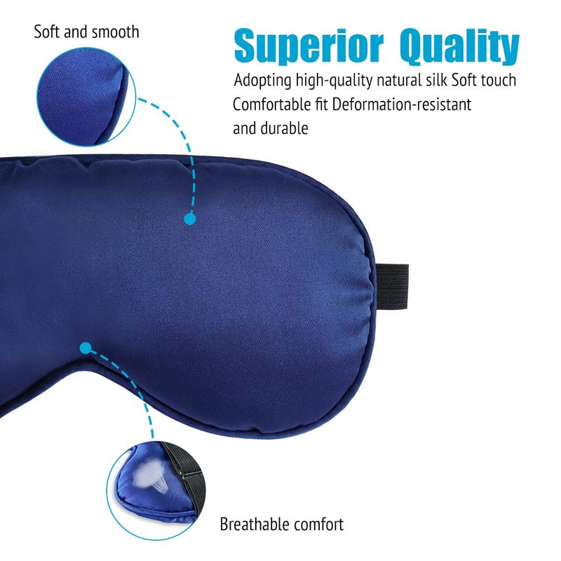 Sleep Mask Night Cover Eye Sleeping Silk Satin Masks for