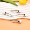 Silver Y2K Metal Hair Clips for Thick Thin Hair Alligator