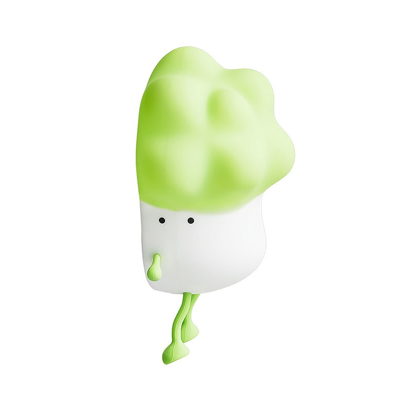 Cabbage Night Light Three Levels Light Adjustment Silicone Lamp Bedroom