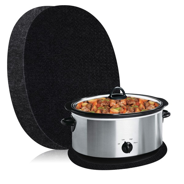 SIUDANGKA Heat Resistant Mat for Crockpot Slow Cooker with Appliance