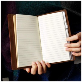 To Our Daughter Leather Journal Enjoy The Ride Writing Journey Journal Drawing Sketchbook 140 Page Travel Diary Refillable Notebook Birthday Wedding Graduation Back to School Xmas Gift from Mom & Dad