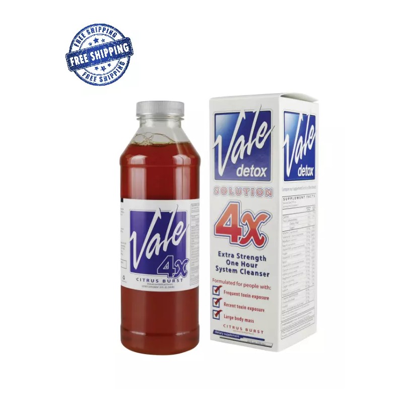 Vale Detox Solution 4X One Hour 20oz Complete System Cleanser