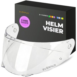 Everalo Compatible with Visor HJC I90 - I91 - HJ33 (Transparent)