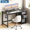 DUMOS 40" Home Office Computer Desk Executive Work Table w/