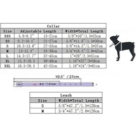 Rhinestone Dog Collar Cute Glitter Leather Collar for Cat Cat Small Pink