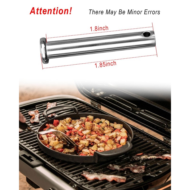 HUQUZN Grill Lid Assembly Hardware Kit Fit for Weber Genesis