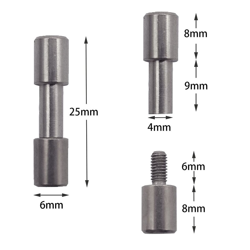10 sets of stainless steel bracket bolt fasteners tactical lock