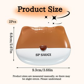 ExcellaElite 2 Pcs Reusable Lint Roller, Portable Pet Hair Remover for Clothes, Washable Mini Dog Cat Pet Hair Remover for Travel HouseLaundry Dust Fuzz