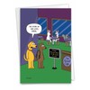 NobleWorks Funny Blank All Occasions Greeting Card with 5 x