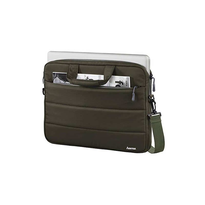Hama Toronto 15.6" Briefcase Olive - Notebook Cases (Briefcase, 39.6
