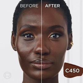 L'Oreal Paris Infallible Skin Ink 2-in-1 Foundation Concealer Hybrid Face Makeup, up to 48HR Transfer-Resistant with Buildable Light to Full Coverage, 450 Cool