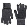 Cole Haan Knit Grey Winter Gloves Men Size Large/XLarge, Lightweight