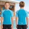 Keyck Maglietta da Nuoto Bambino Maglia Manica Corta 13-14 Anni,