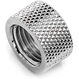 Barrow G1/4" Female to Female Extender Fitting, 10.5mm, Silver Shiny