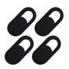 Webcamera Covers [4 pack] Black