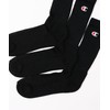 Champion Full Length Socks, 3 Pairs - blk