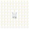PEDOBALI 84 Pcs 1.75 Inch Unscented Floating Candles, White Elegant