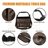 KUNLUN 15-Inch Open Top Tool Bag, Electrician Tool Bag, Tool