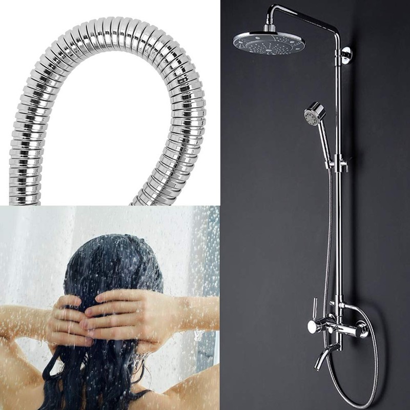 10ft Stainless Steel Shower Hose Burst Proof High Pressure Flexible