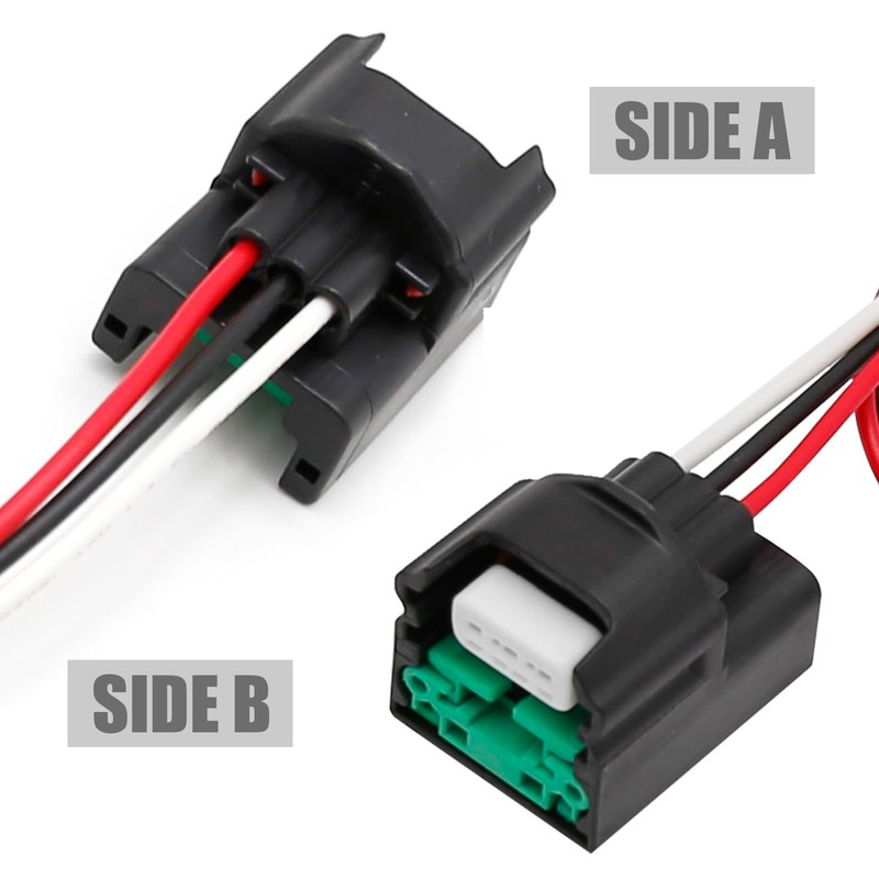 Anxingo 2Pcs 23731-4M500 Connector Harness Plug for Camshaft Position Crankshaft