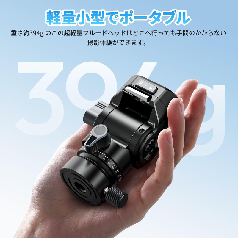 Ulanzi Video Head with Quick Shoe for Uka, Compatible with