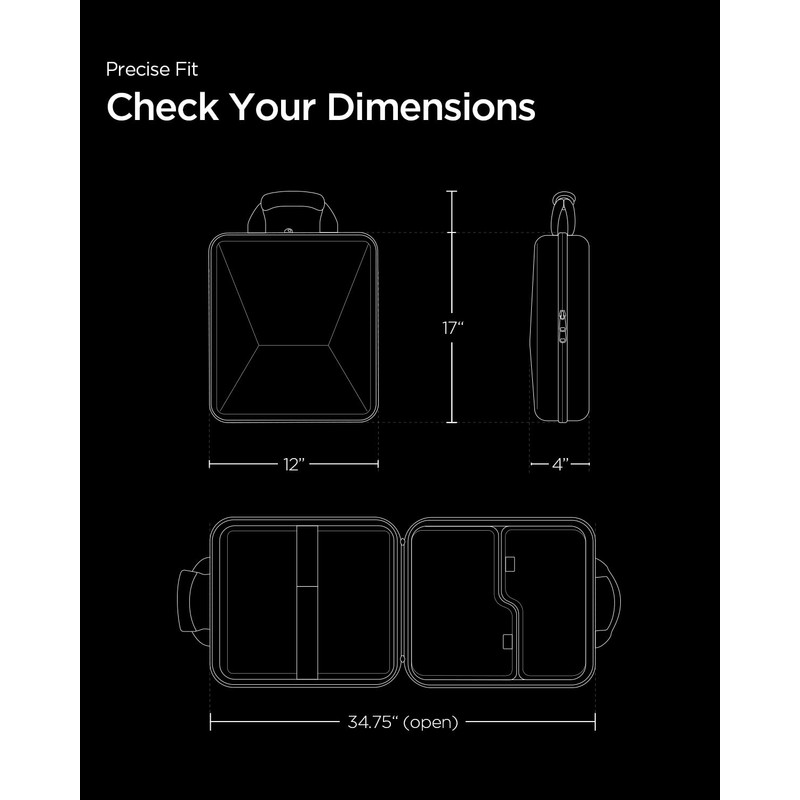 Spigen for Starlink Mini Carrying Case EVA Hard Shell Shockproof