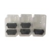 5X Wide Replacement Thermicon Refill Tips + 2 Large Buffer