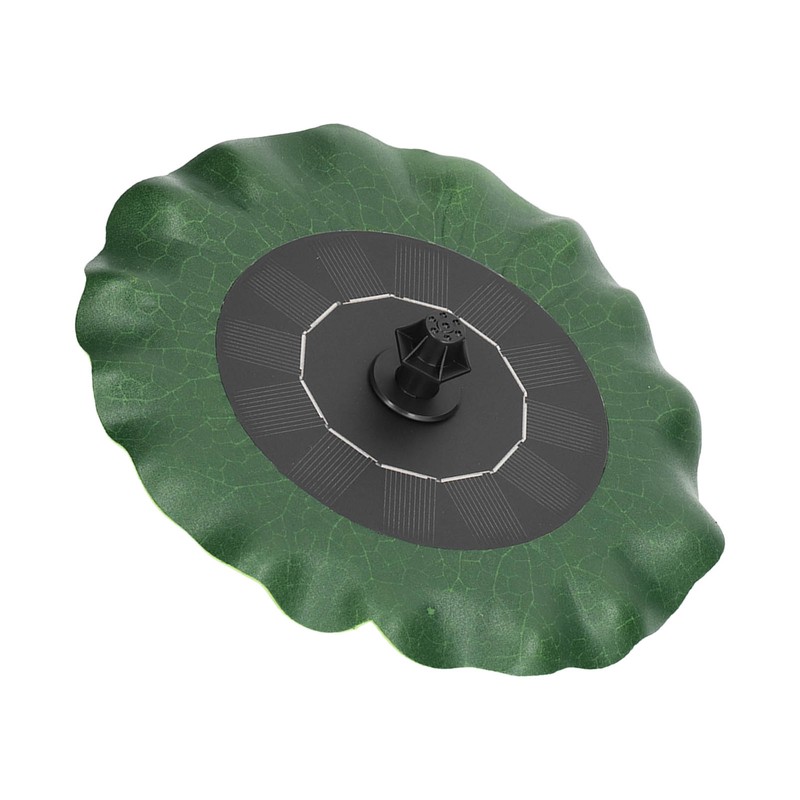 Lotus Leaf Floating Fountain Low Water Protection ABS Floating Solar